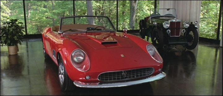 1961 Ferrari Spyder from "Ferris Bueller's Day Off"
