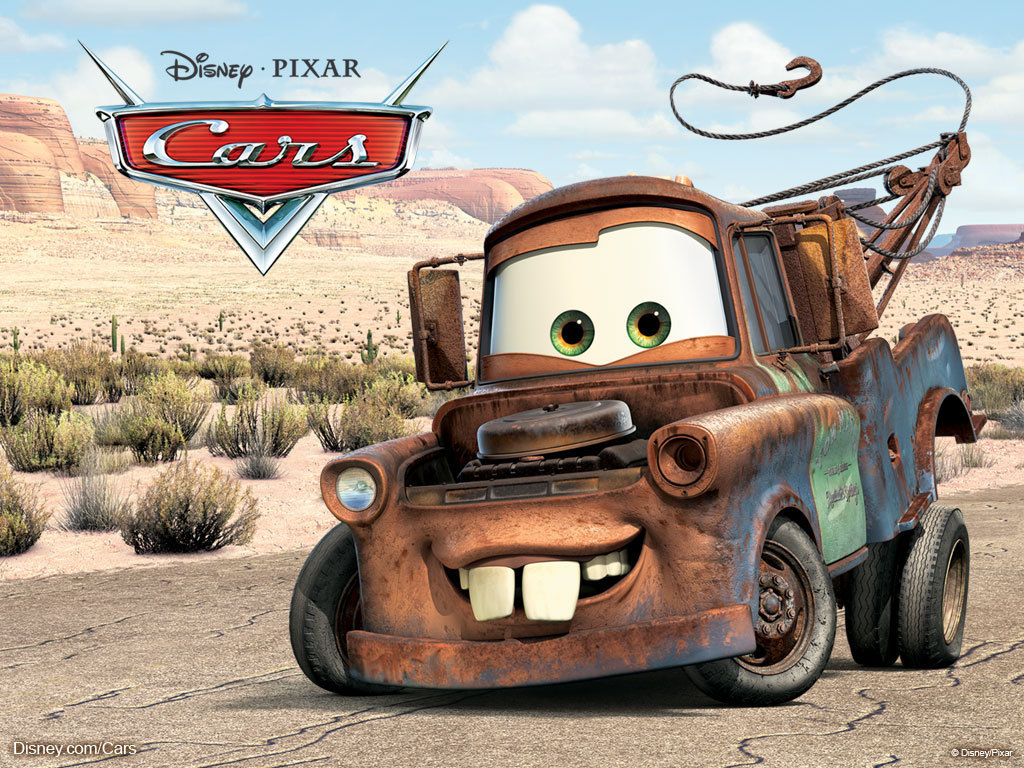 Mater the Tow Truck from "Cars"