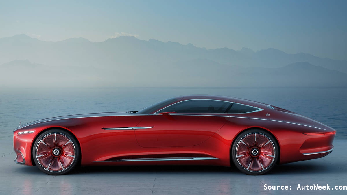 Our 5 Favorite Concept Cars in 2016: Mercedes Vision Mercedes-Maybach 6